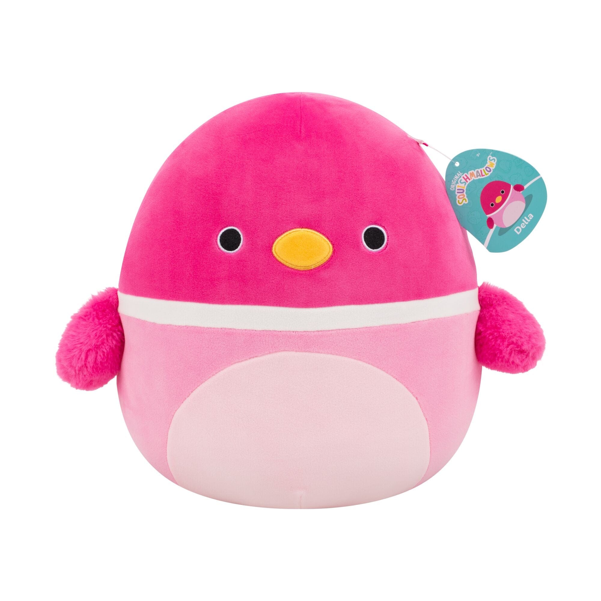 Squishmallows Della The Pink Mallard 12 Inch Plush Toy