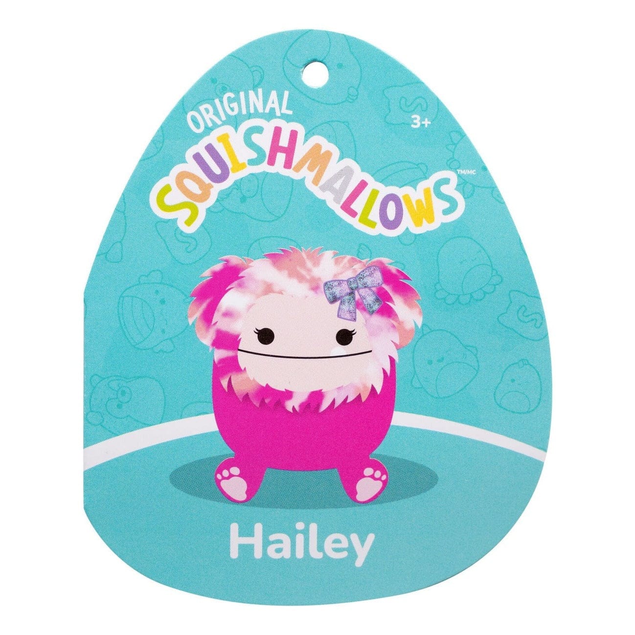 Squishmallows - Hailey the Pink & White Bigfoot - 12 Inch