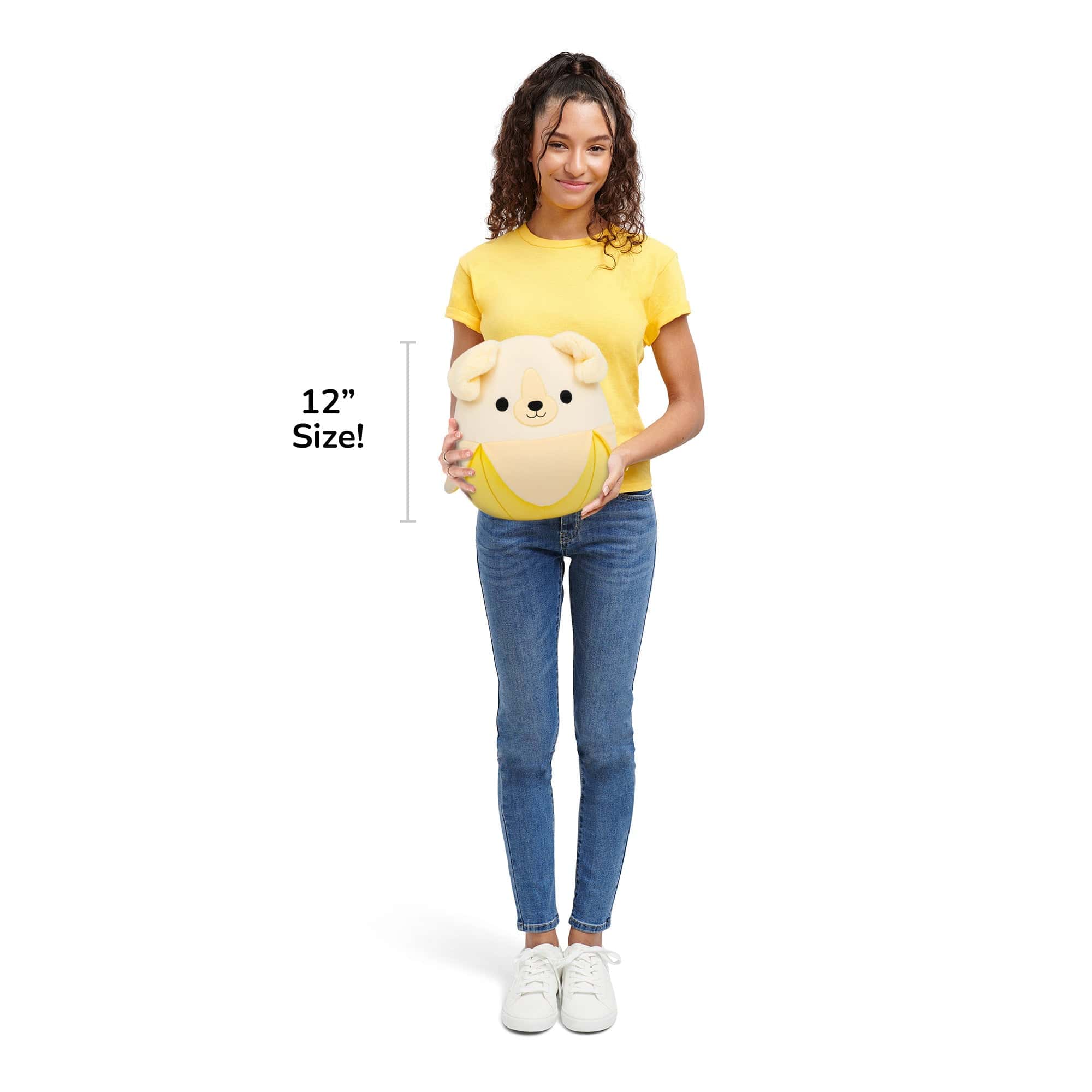 Squishmallows - Nate the Golden Retriever Banana - 12-Inch