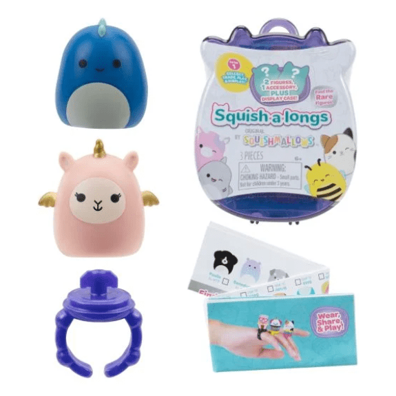 Squish-a-longs by Squishmallows - Mystery (1 Pack Chosen at Random) 191726764373