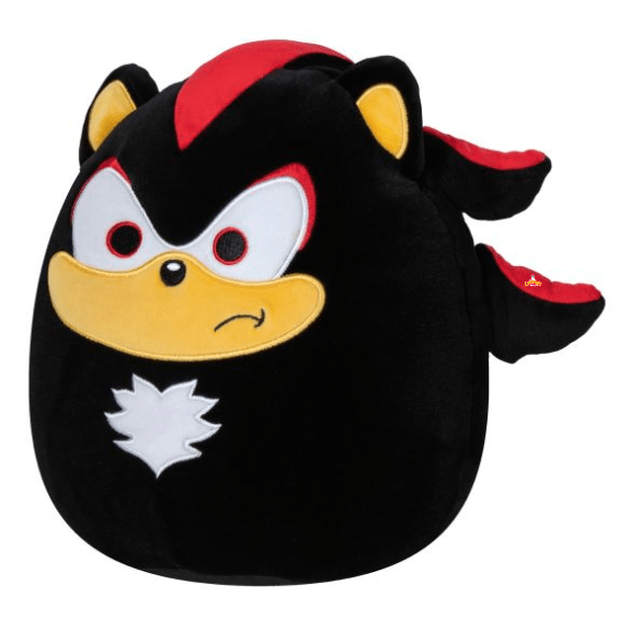 Squishmallow Kellytoy Plush 10" Sega Shadow