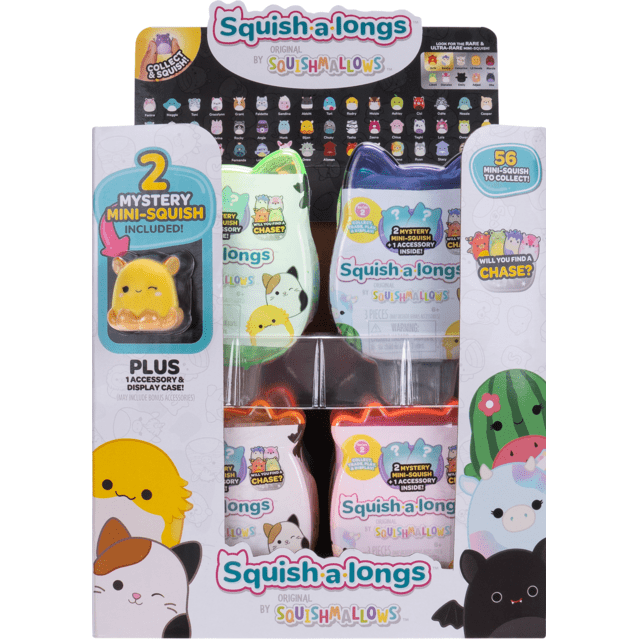 Squish-a-longs by Squishmallows - Series 2 - Mystery (1 Pack Chosen at Random) 1019172676438