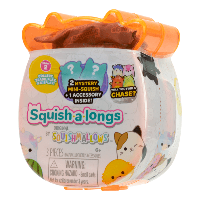 Squish-a-longs by Squishmallows - Series 2 - Mystery (1 Pack Chosen at Random) 1019172676438