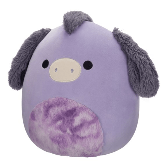 Squishmallow Kellytoy Plush 12" Deacon the Purple Donkey 196566411739