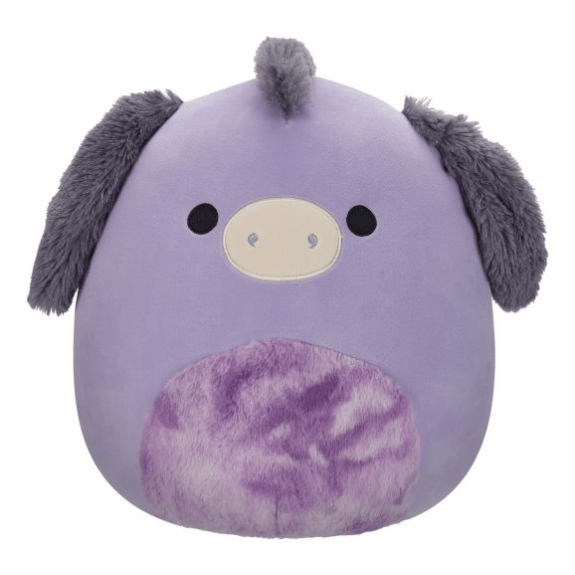 Squishmallow Kellytoy Plush 12" Deacon the Purple Donkey 196566411739