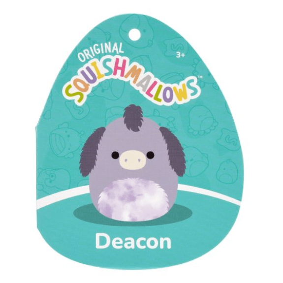 Squishmallow Kellytoy Plush 12" Deacon the Purple Donkey 196566411739