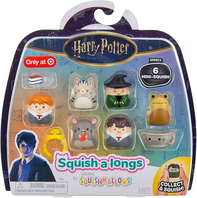 Squish-a-Longs - Harry Potter - 6 Pack - Wave 2, Style 3 191726060505