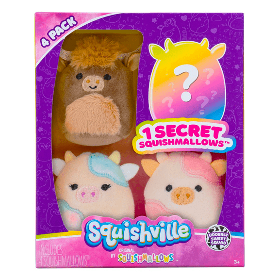NEW! Squish😱Advent Calendar🎄OPENING DAY 1/25! • RARE✨Udderly🐄Sweet Squad  Squishville Set! (2023) 