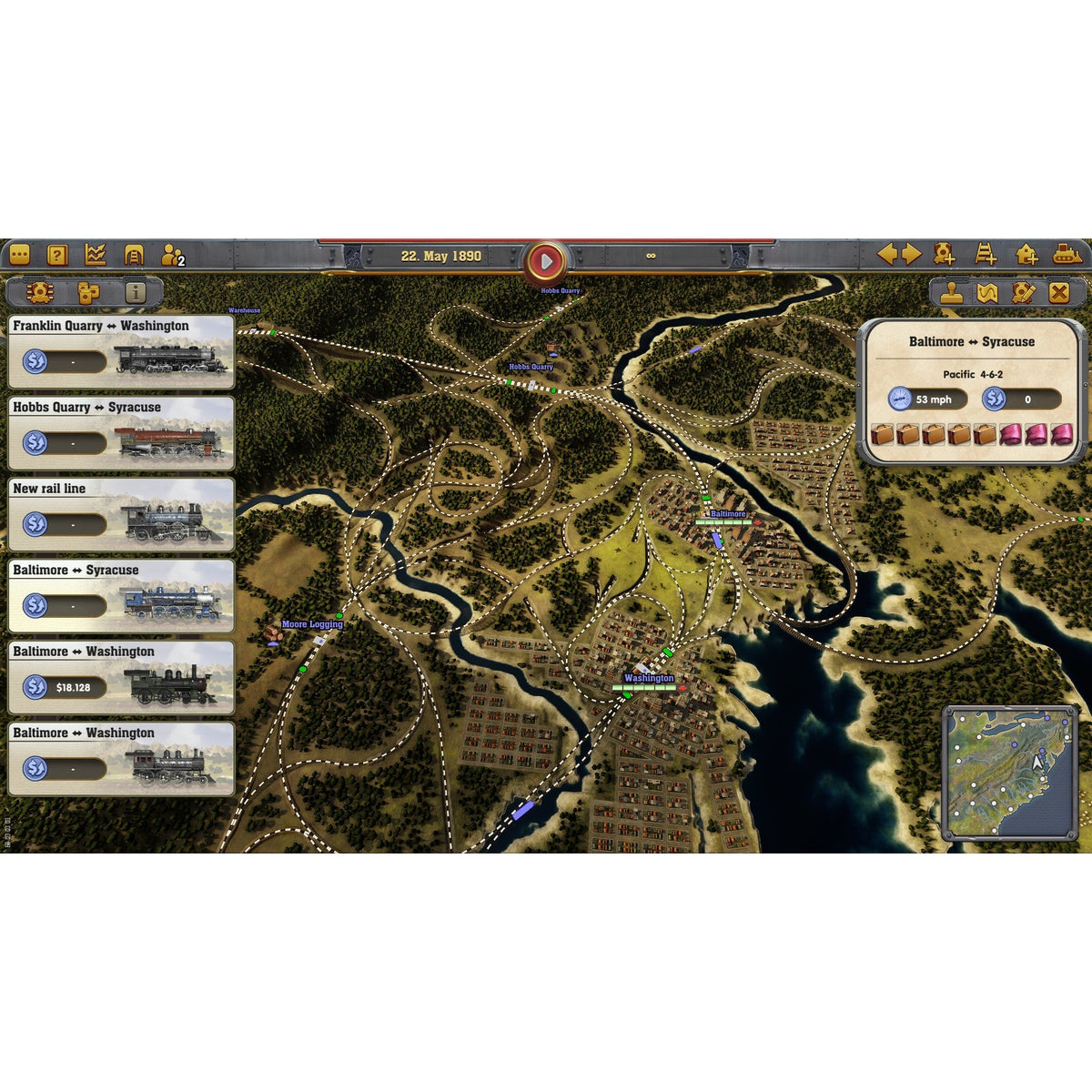 Railway Empire PC (Disc)