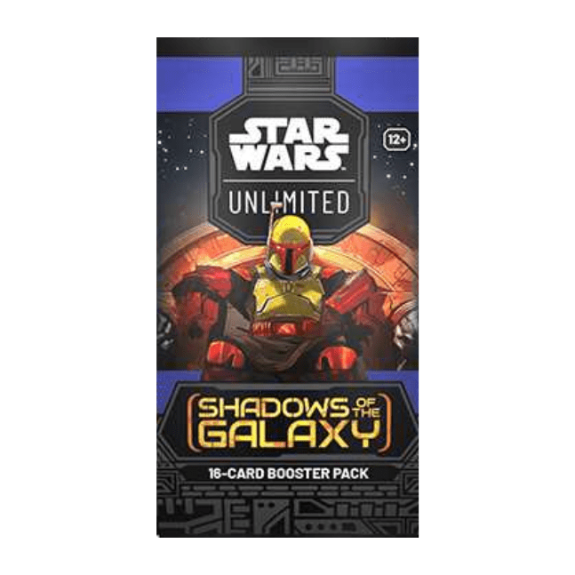 Star Wars: Unlimited Shadows of the Galaxy Booster Pack (1 Selected at random) 841333122287