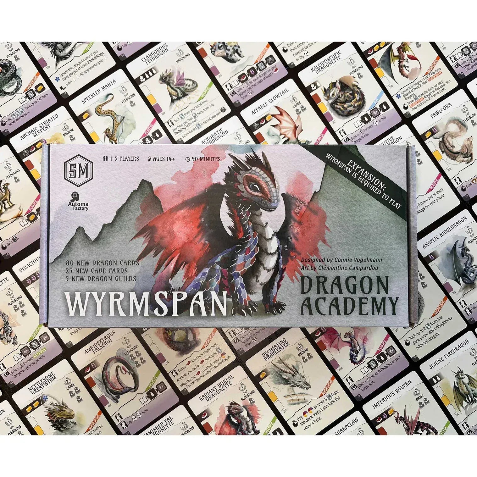 Wyrmspan Dragon Academy Expansion 850064100167