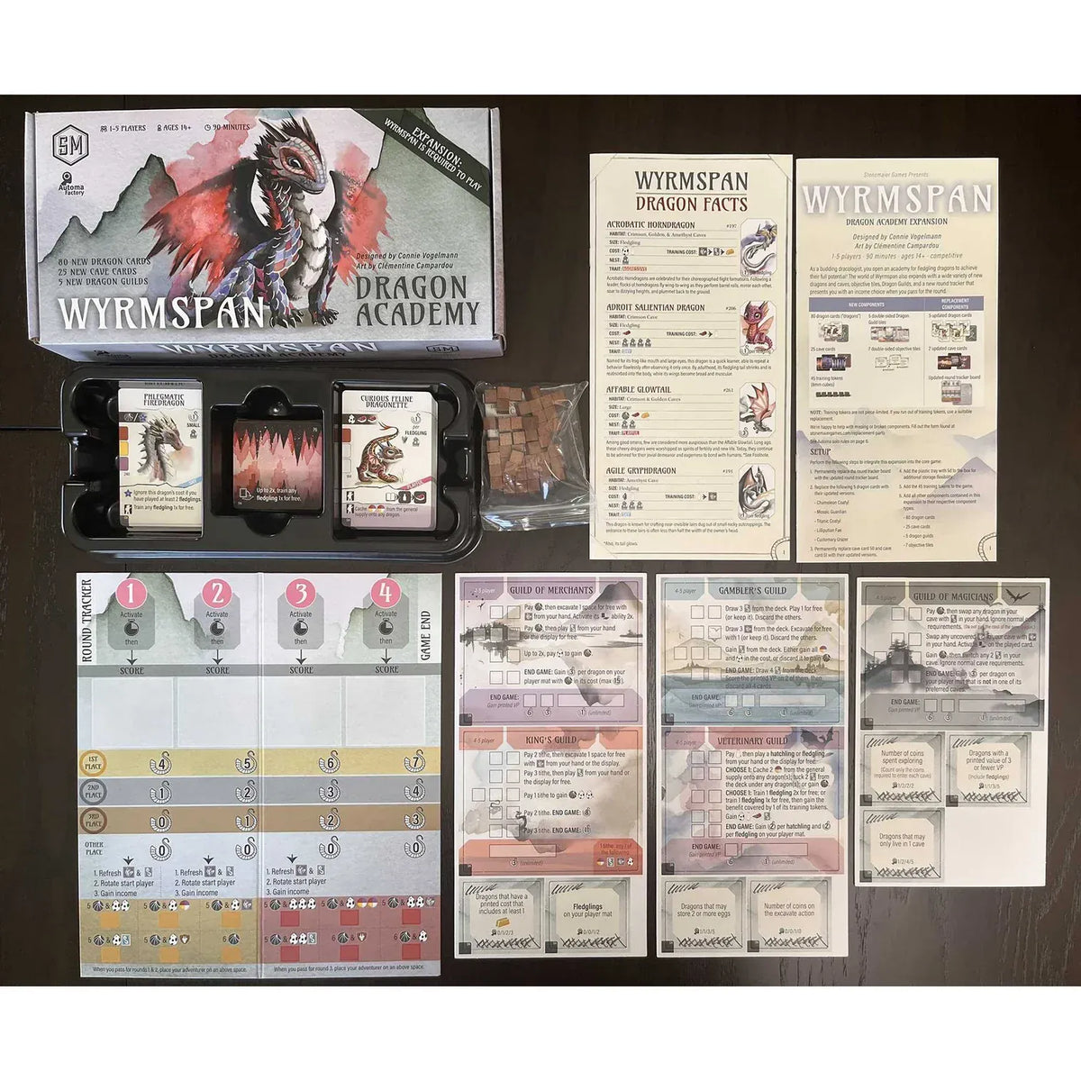 Wyrmspan Dragon Academy Expansion 850064100167