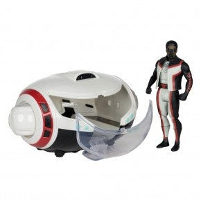DC Super Powers Superman Movie Mister Terrific & T-Craft Figure and Vehicle