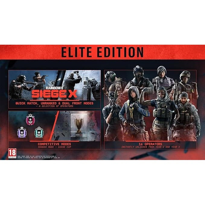 Tom Clancy's Rainbow Six Siege X - Elite Edition Playstation 5 3307216306023