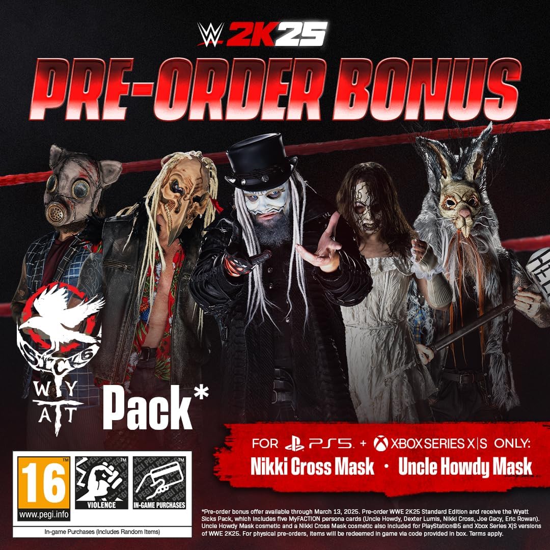 WWE 2K25 Standard Edition - PlayStation 5 5026555438650