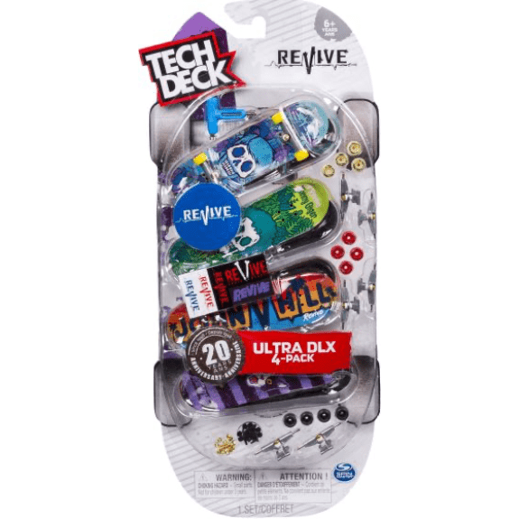 Tech Deck: 96mm Fingerboard 4 Pack Assorted 778988192092