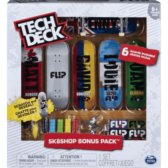 Tech Deck: Sk8shop Bonus Pack Assorted 778988238820