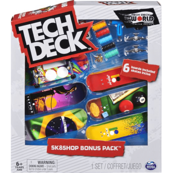 Tech Deck: Sk8shop Bonus Pack Assorted 778988238820