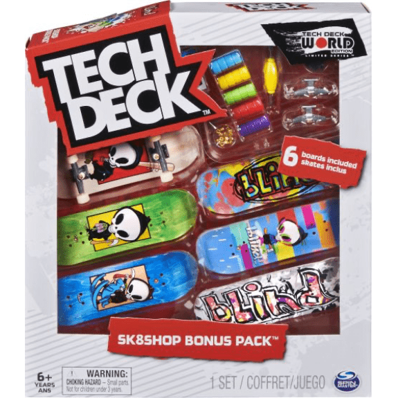 Tech Deck: Sk8shop Bonus Pack Assorted 778988238820