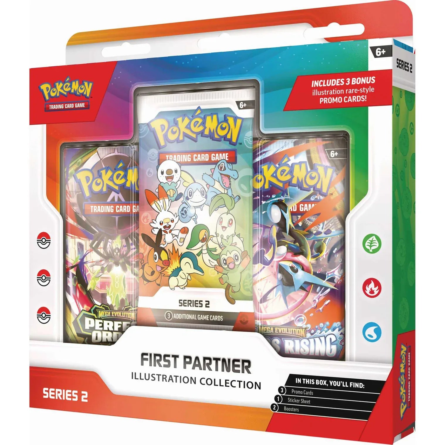 Pokémon TCG: First Partner Illustration Collection - Series 2 (Release date 19/06/2026 - Order will be dispatched on 18/06/26) 0196214155978