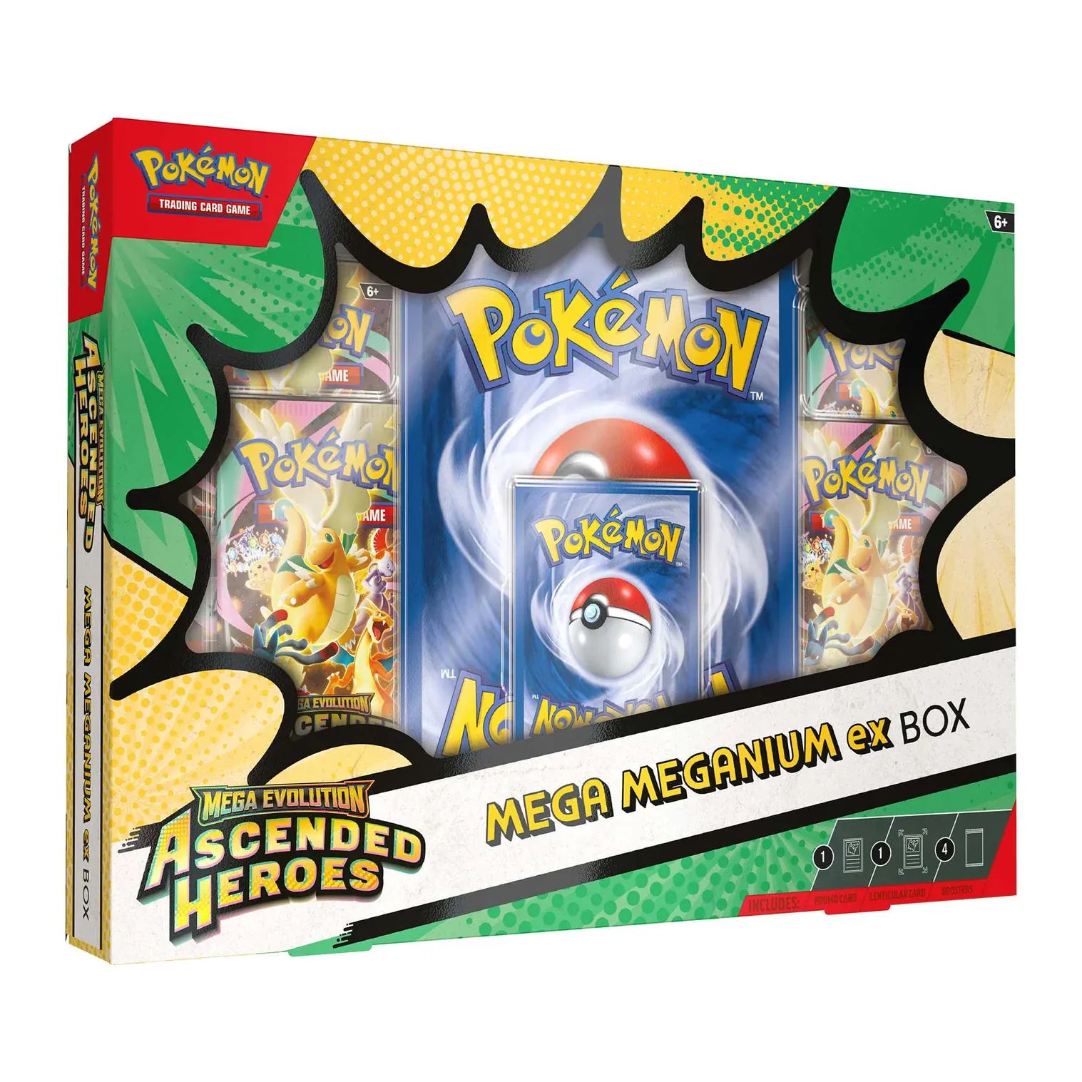Pokémon TCG: Mega Evolution Ascended Heroes - Mega Meganium ex Box (Release Date 24/04/26 - We will Post on the 23rd April) 196214141476
