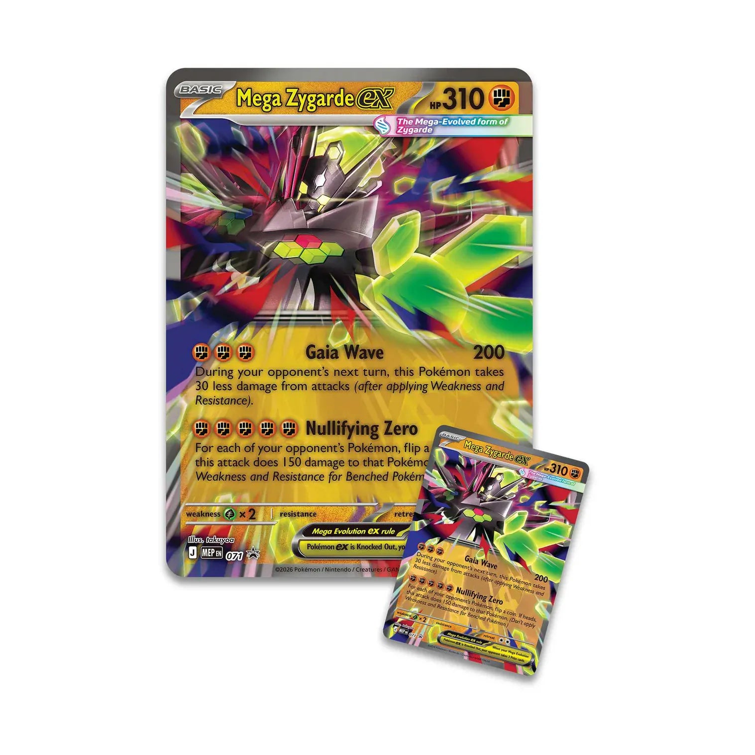 Pokémon TCG: Mega Zygarde ex Premium Collection 0196214153349