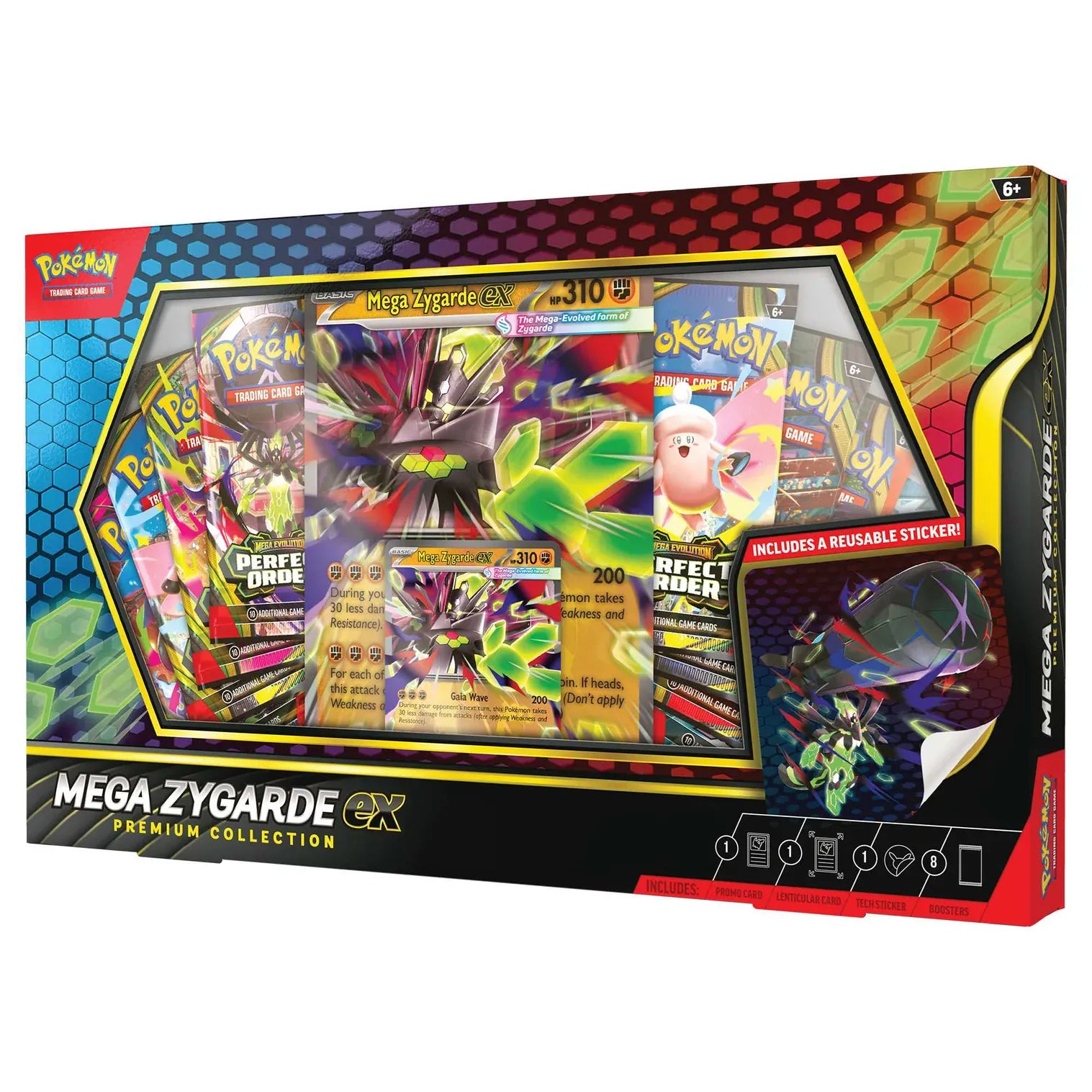 Pokémon TCG: Mega Zygarde ex Premium Collection 0196214153349