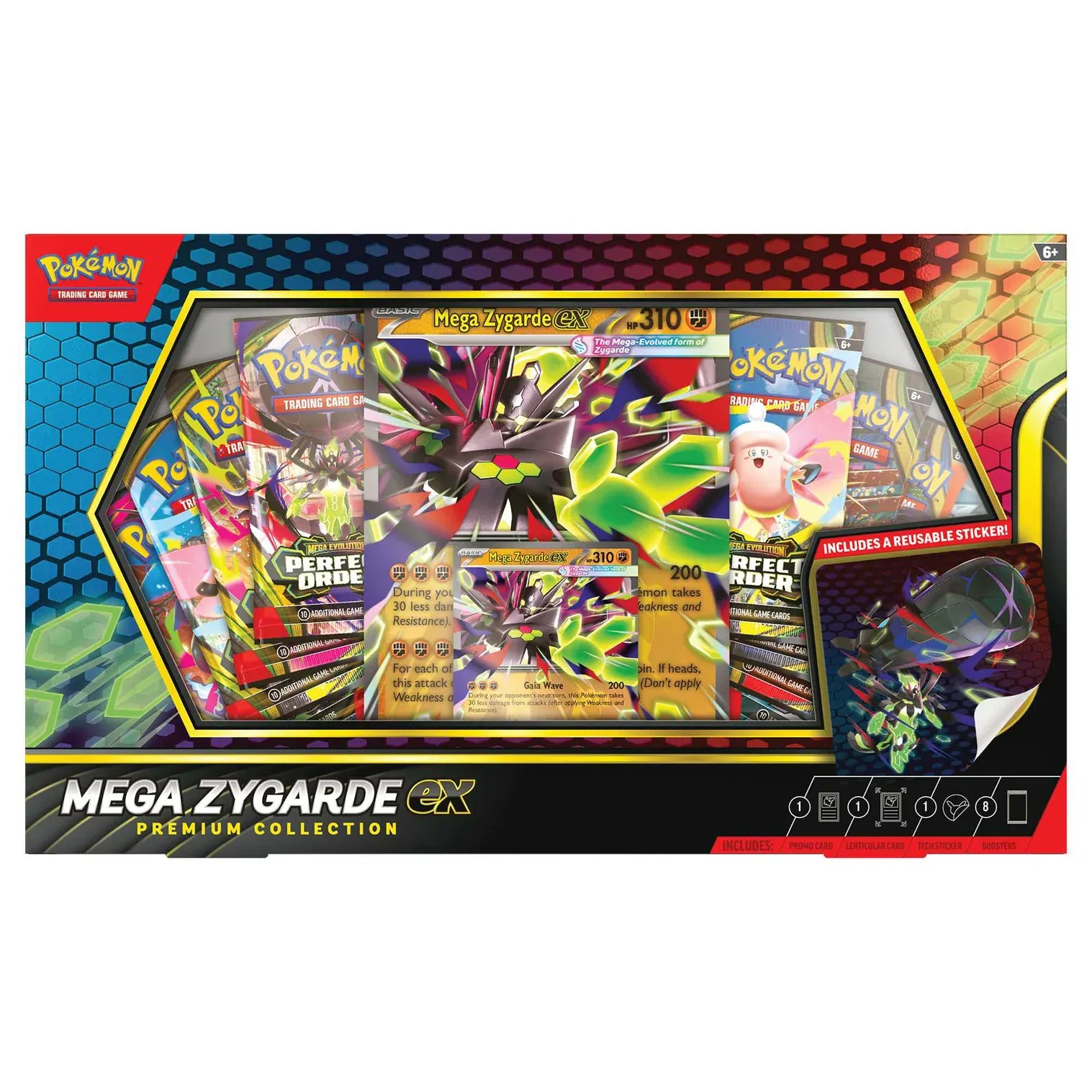 Pokémon TCG: Mega Zygarde ex Premium Collection 0196214153349