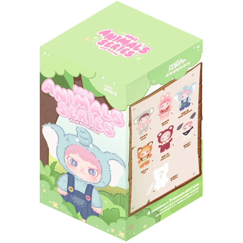 Dora Animals Series Vinyl Plush Doll (1 Mystery Doll Selected at Random) 6975472677156