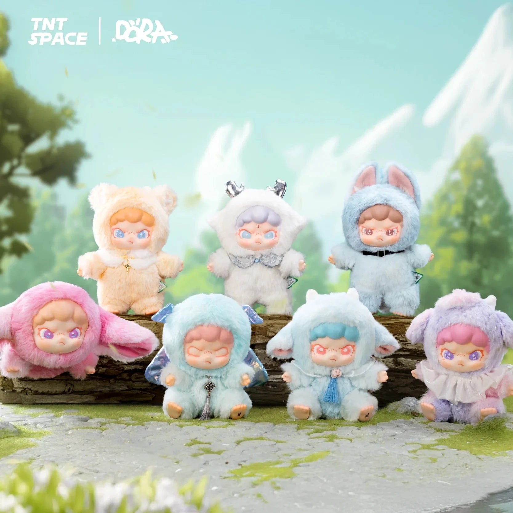 Dora Shanhai Dream Series Vinyl Plush Doll (1 Mystery Doll Selected at Random) 6975472677156