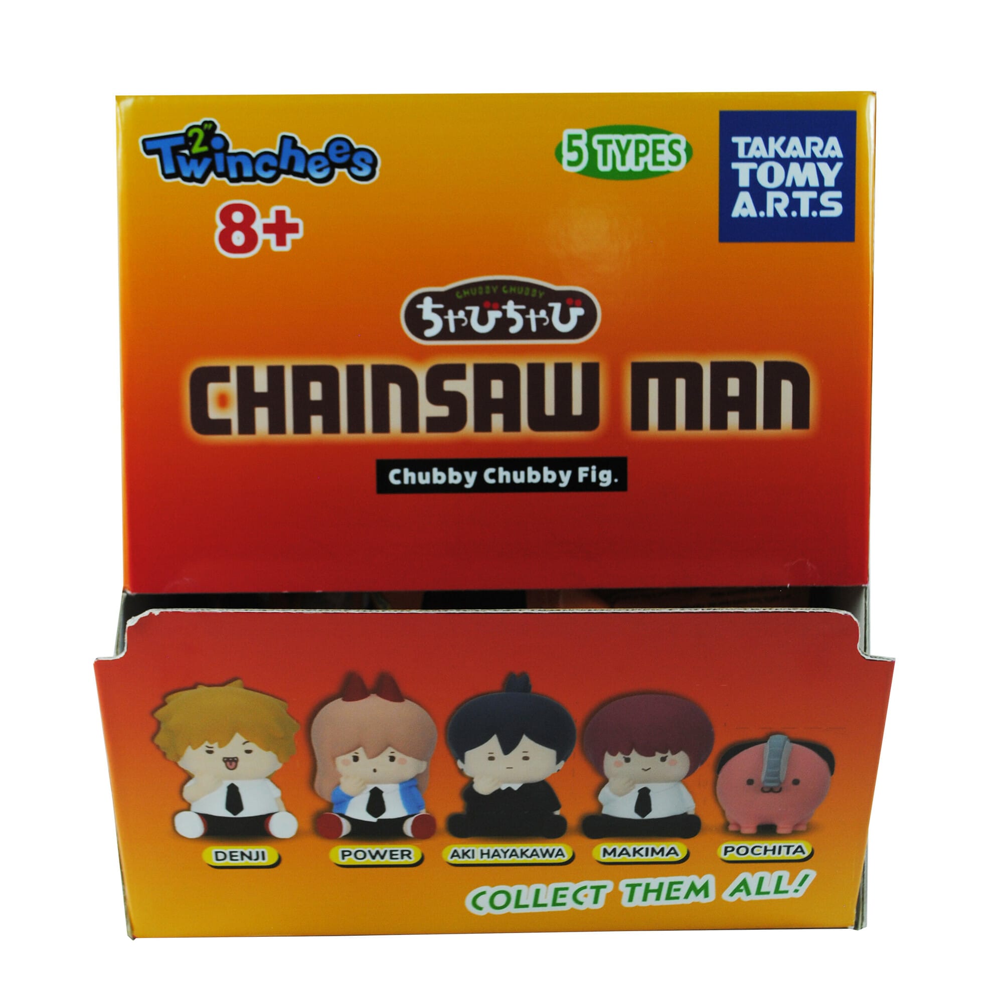 Chainsaw Man Twinchees Chubby Chubby 5cm Figure by Tomy – Mystery Pack (1 Selected at Random) 0810059731400