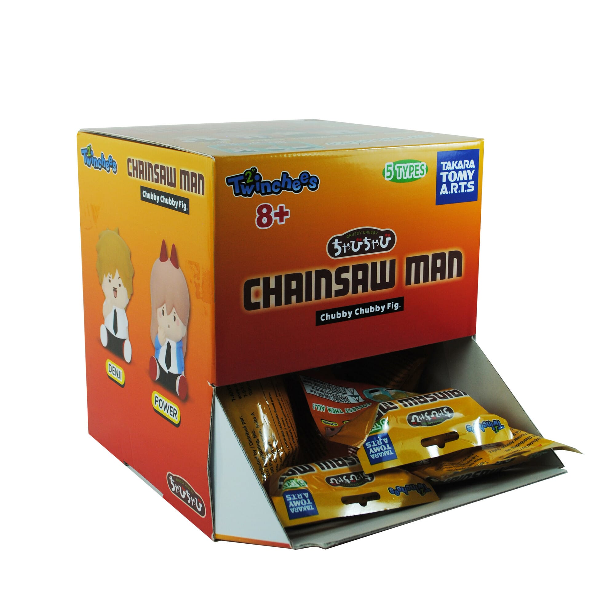 Chainsaw Man Twinchees Chubby Chubby 5cm Figure by Tomy – Mystery Pack (1 Selected at Random) 0810059731400