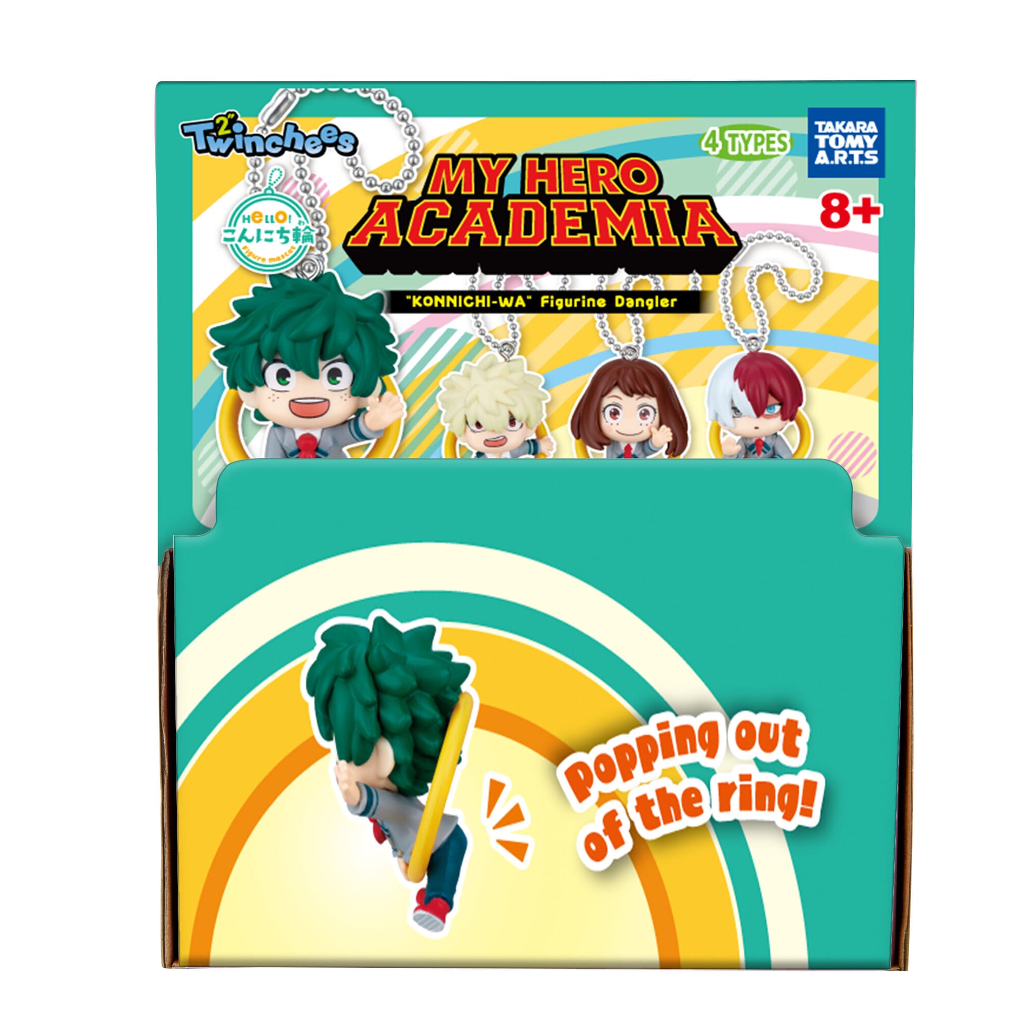 My Hero Academia Twinchees Konnichiwa 5cm Figure by Tomy – Mystery Pack (1 Selected at Random) 00810059732865