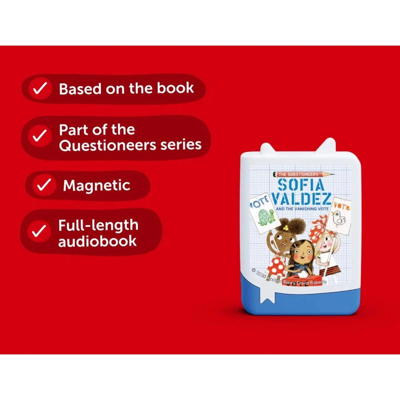 Tonies - Andrea Beaty - Sofia Valdez and the Vanishing Vote 4251192161161