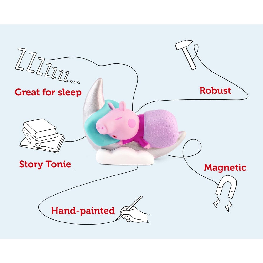 Tonies Audio – Peppa Pig – Bedtime Stories 4251192130846