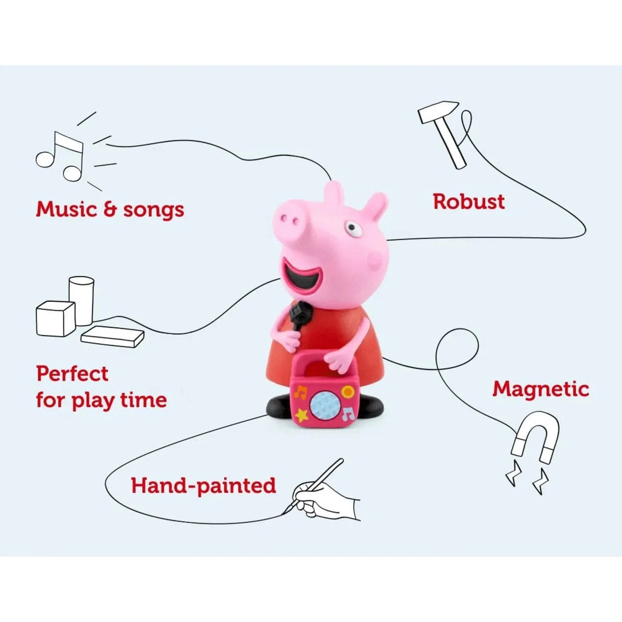 Tonies Audio Play – Peppa Pig – My First Album 4251192141330