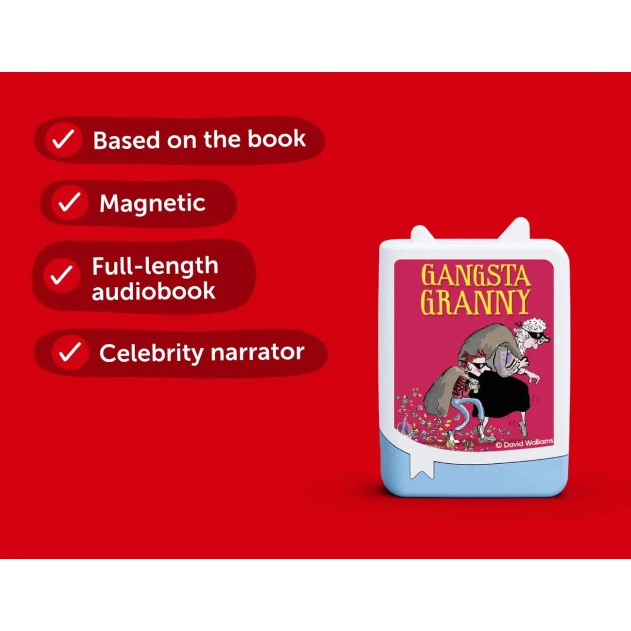 Tonies Books – David Walliams -  Gangsta Granny 4251192165732