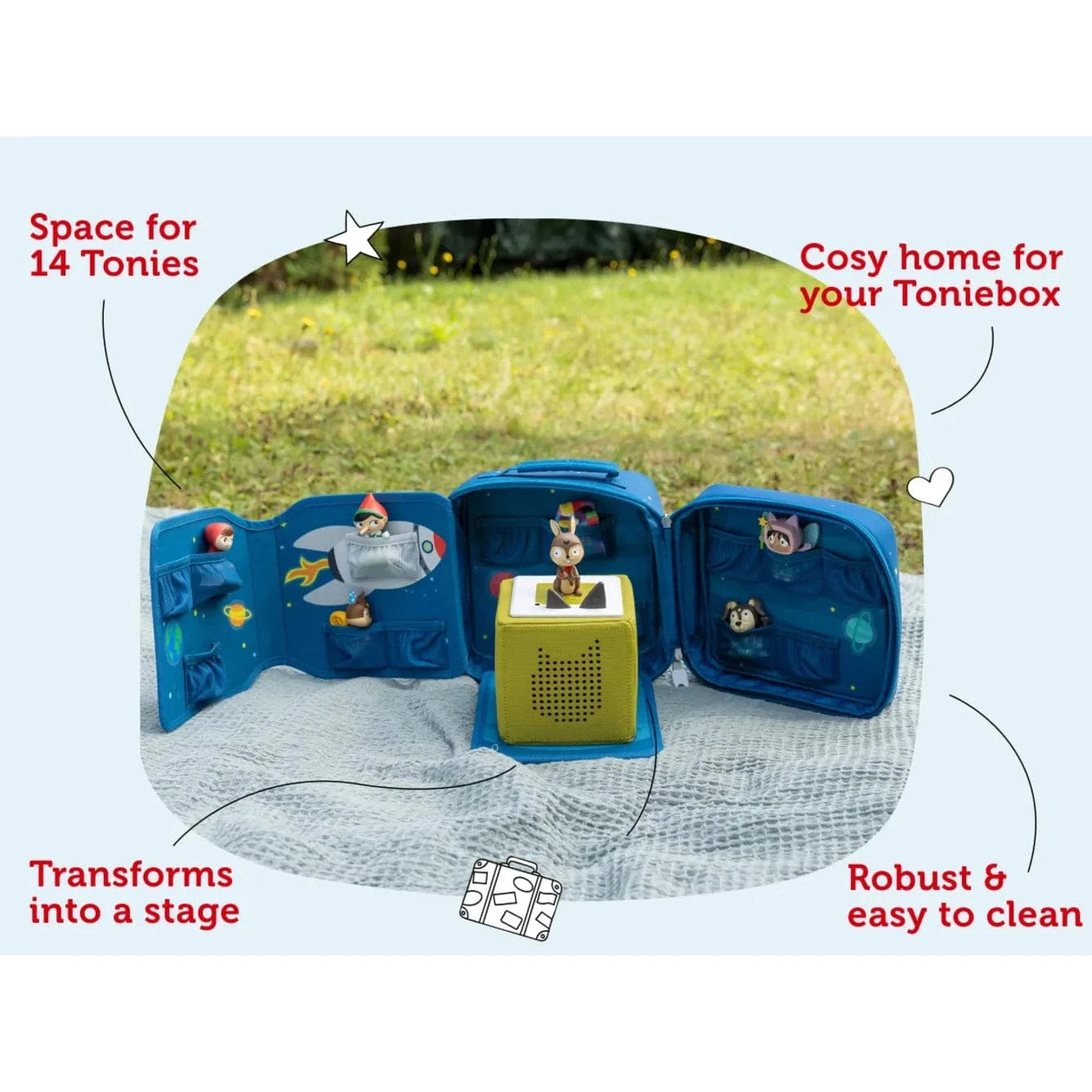 Tonies Carry Case Max –  Blast Off 4251192136626