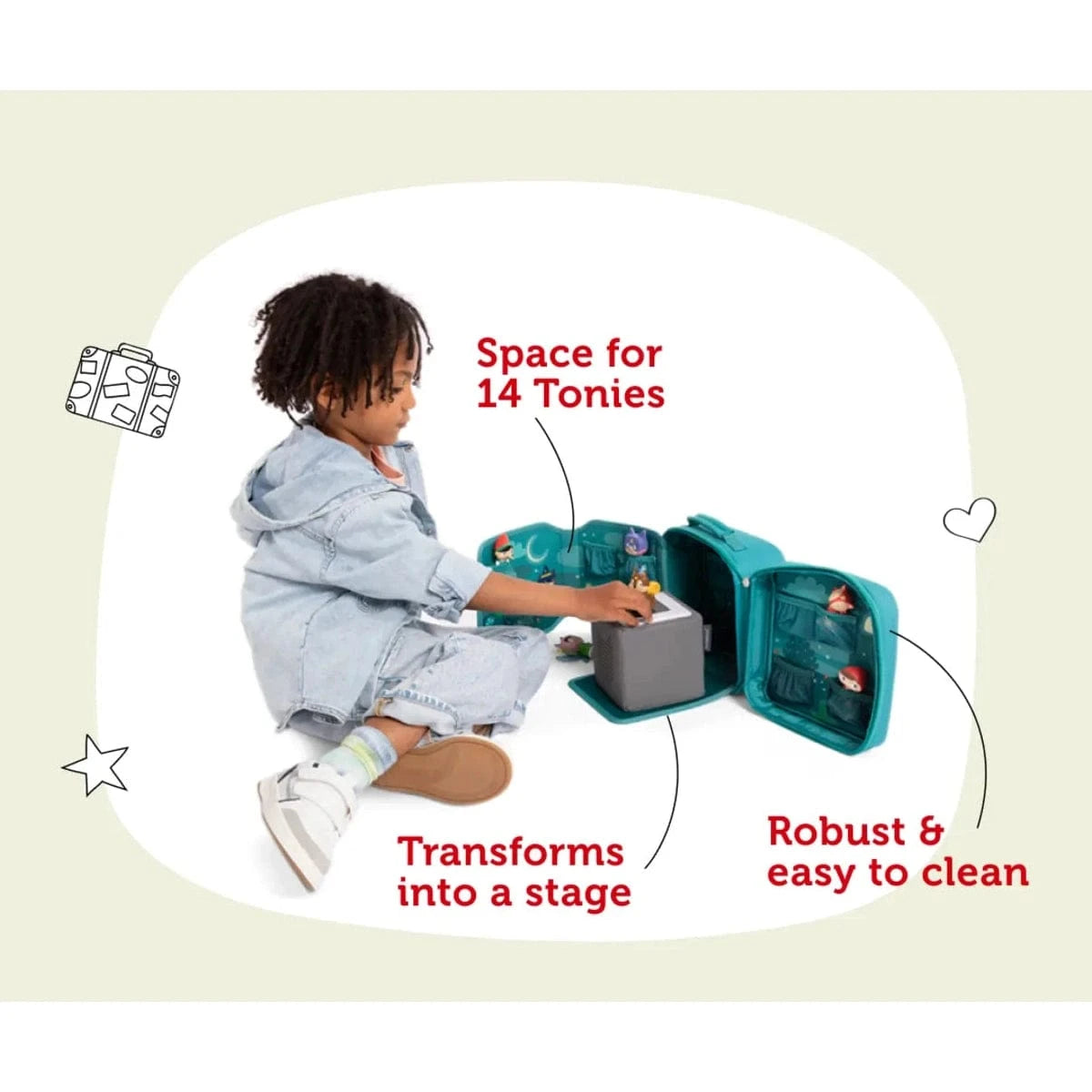 Tonies Carry Case Max – Enchanted Forest 4251192136633