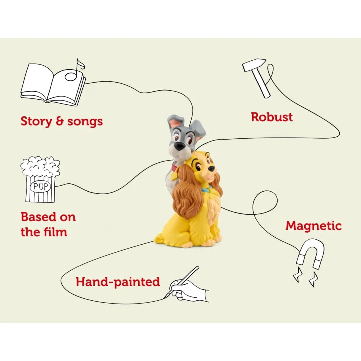 Tonies – Disney Classics: Lady and the Tramp 4251192132802