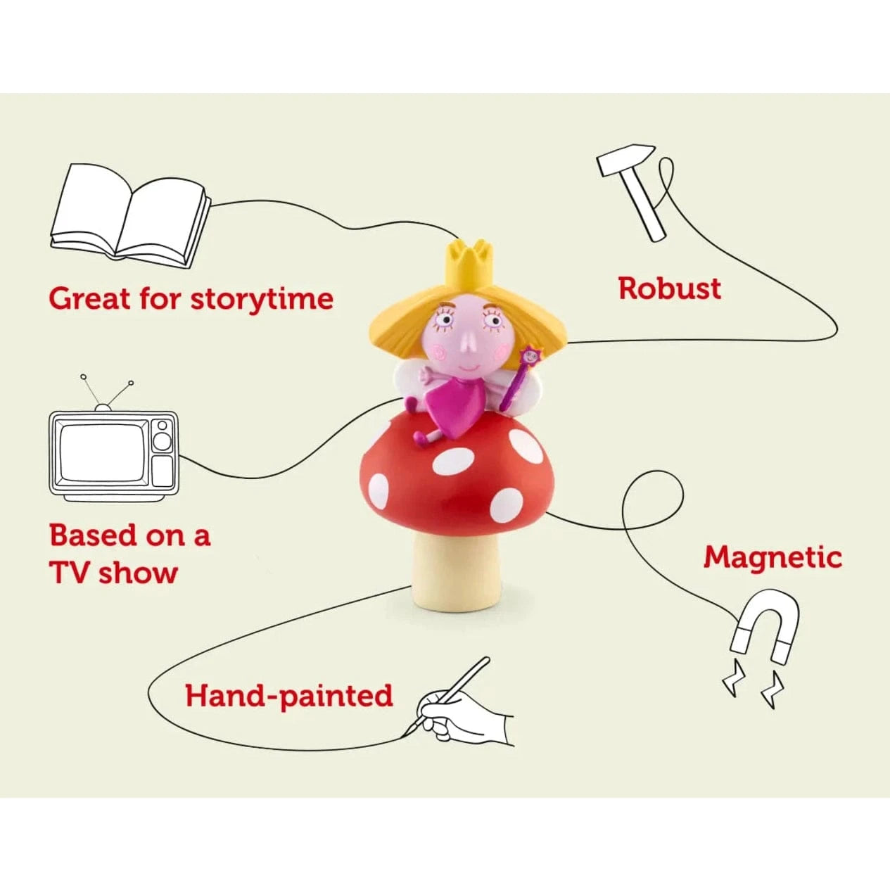 Tonies Figure – Ben and Holly's Little Kingdom - Holly 4251192125804