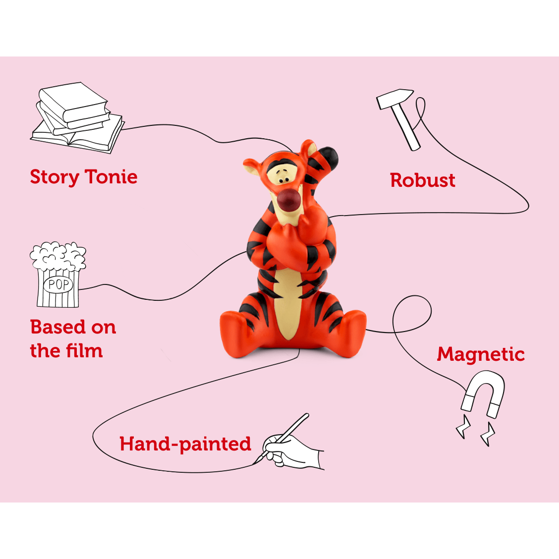 Tonies Figure – Disney Tigger – Audio Play 4251192132772