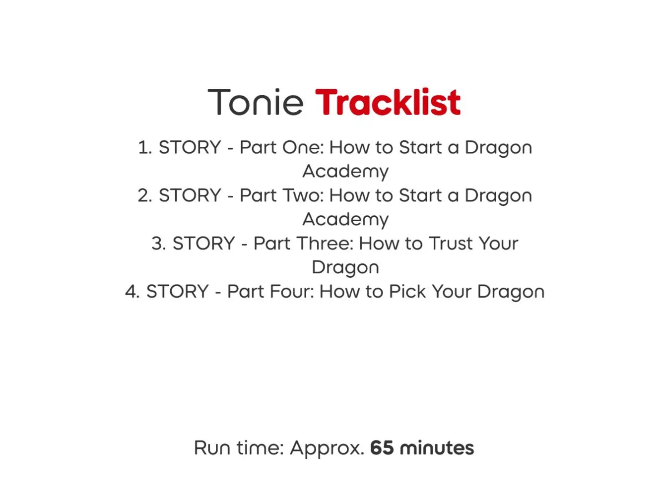 Tonies Figure – How to Train Your Dragon: Toothless 4251192164971