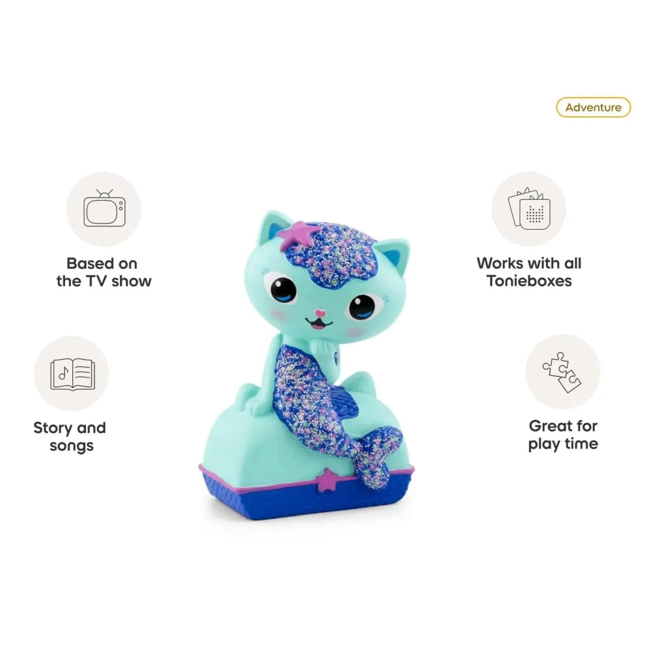 Tonies Figure – Mercat - Gabby's Dollhouse (Available from 20/09/25)