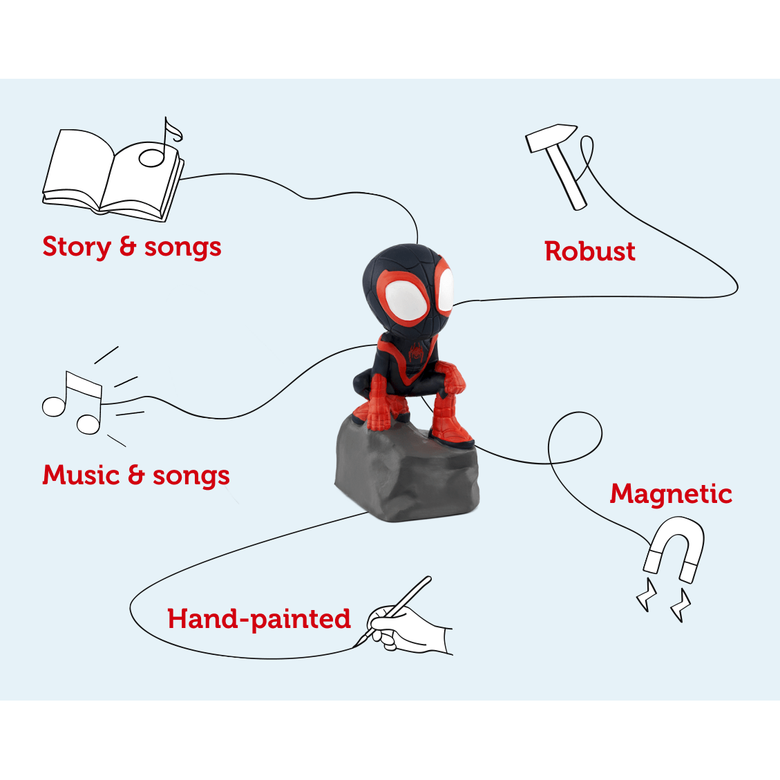 Tonies Figure – Miles Morales – Audio Play 4251192141217