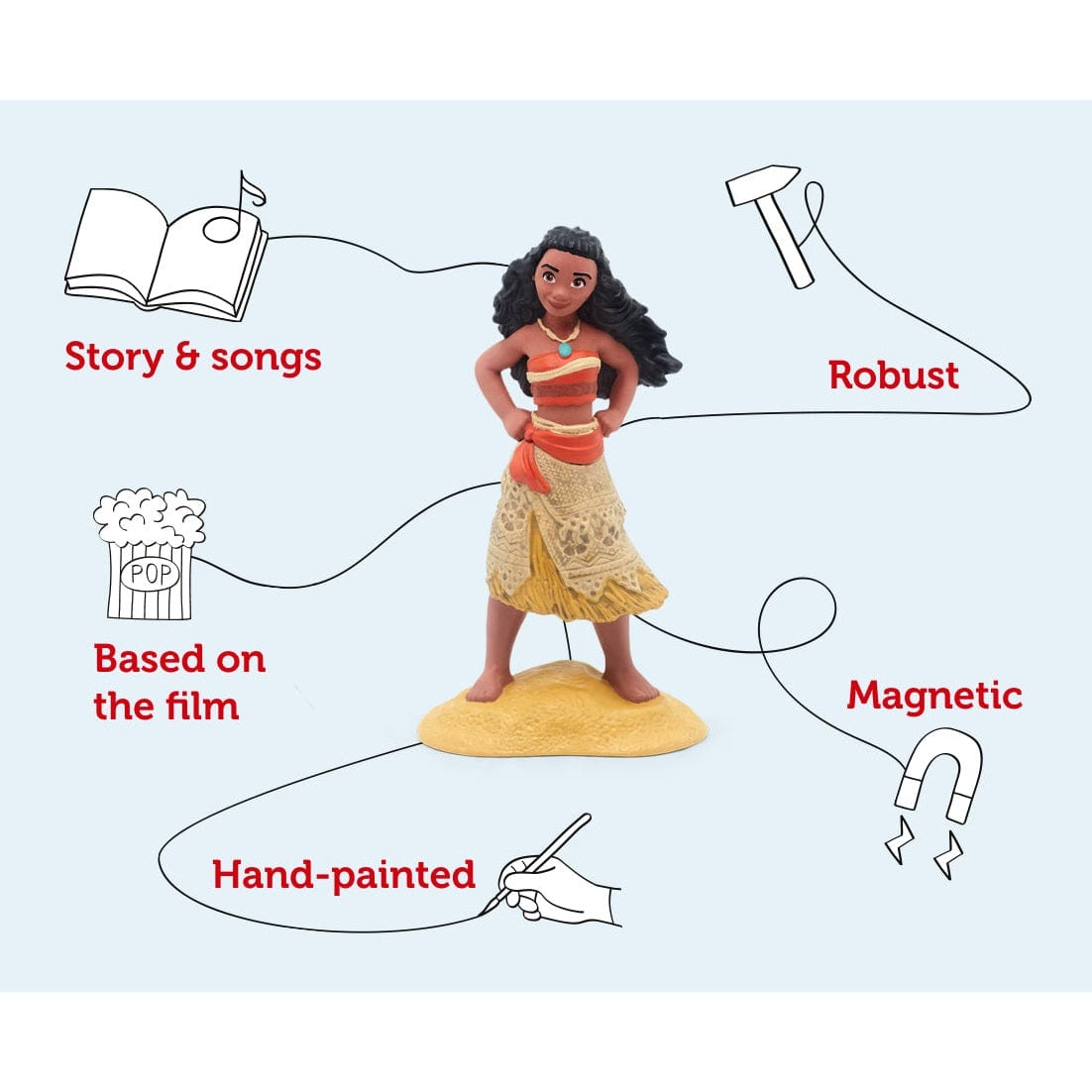 Tonies Figure – Moana – Audio Play 4251192118493
