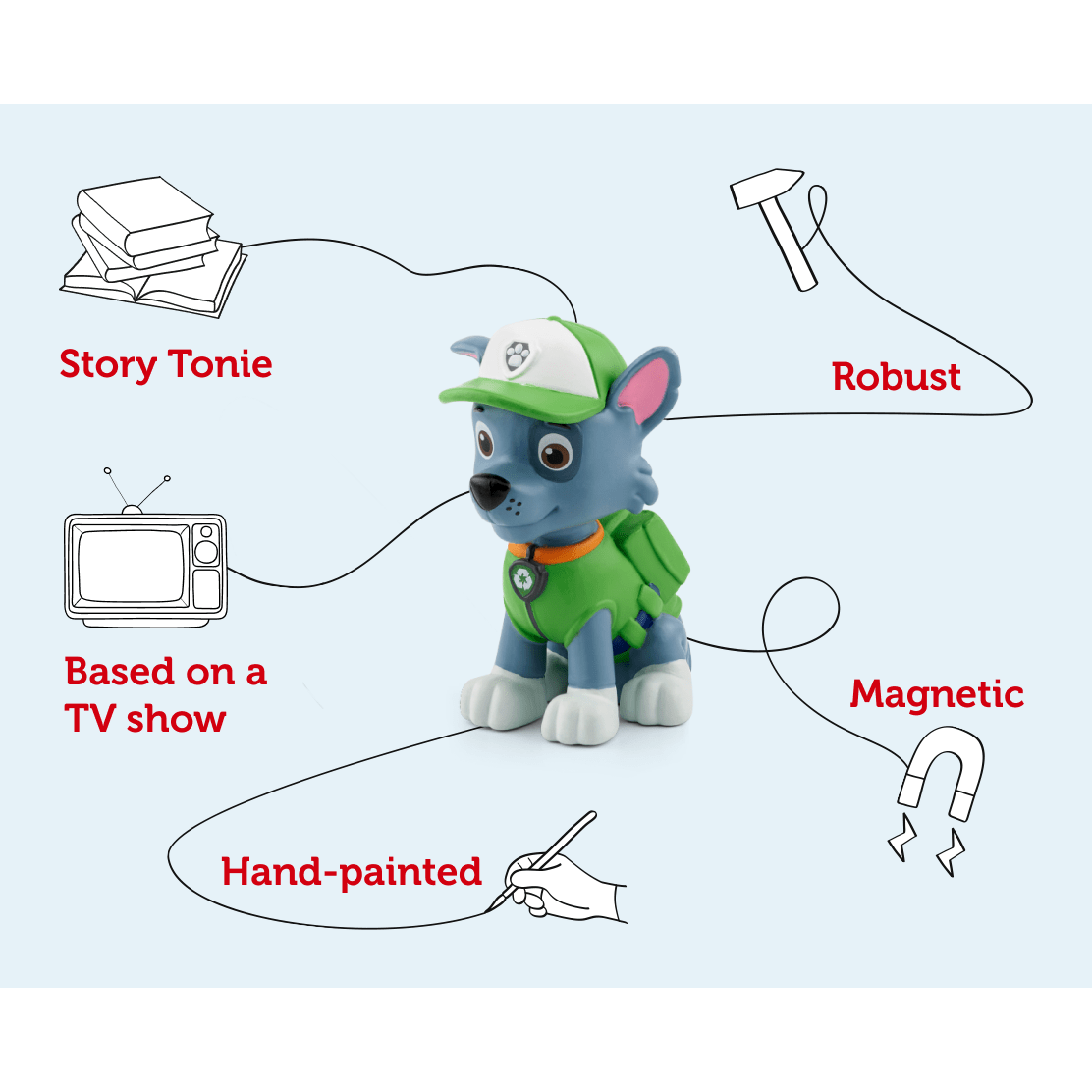 Tonies Figure – Rocky – Audio Play 4251192138842