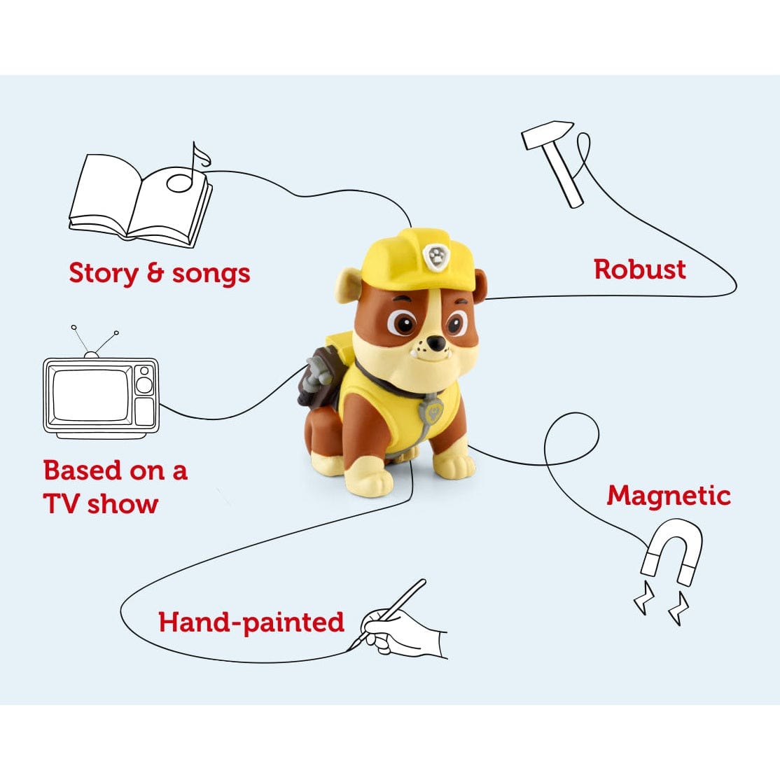 Tonies Figure – Rubble – Audio Play 4251192128713