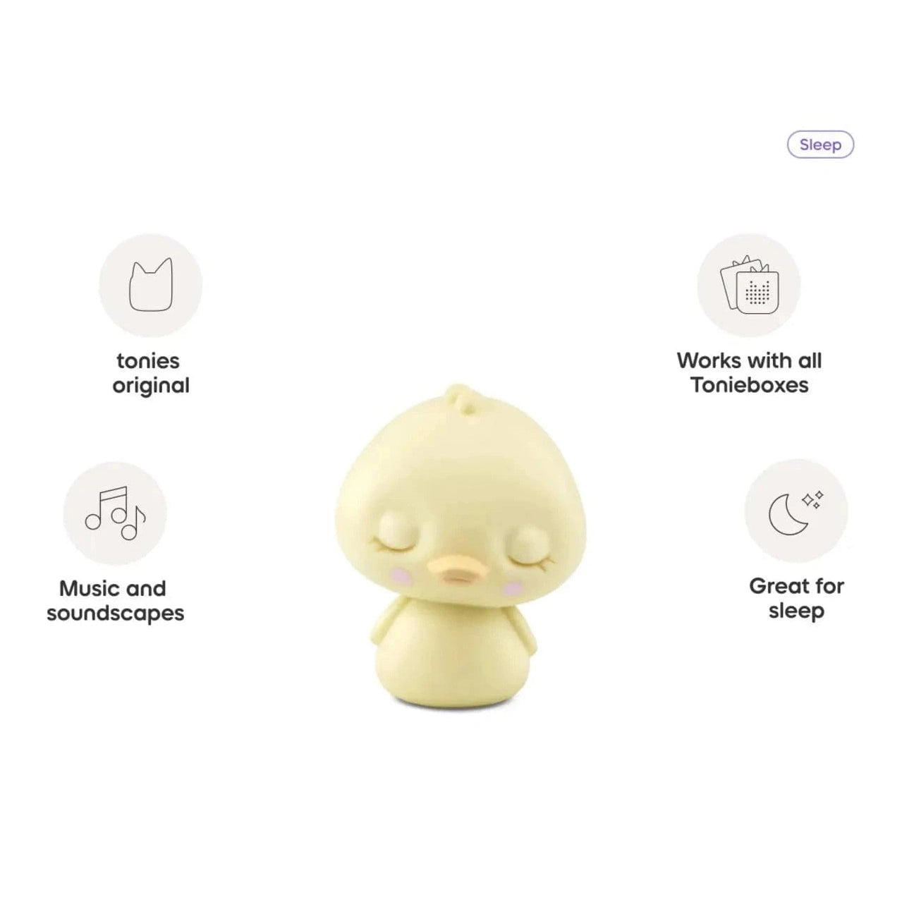 Tonies Figure – Sleepy Duck - A Sounds Journey Through the Forest - Limited Edition (Available from 20/09/25)