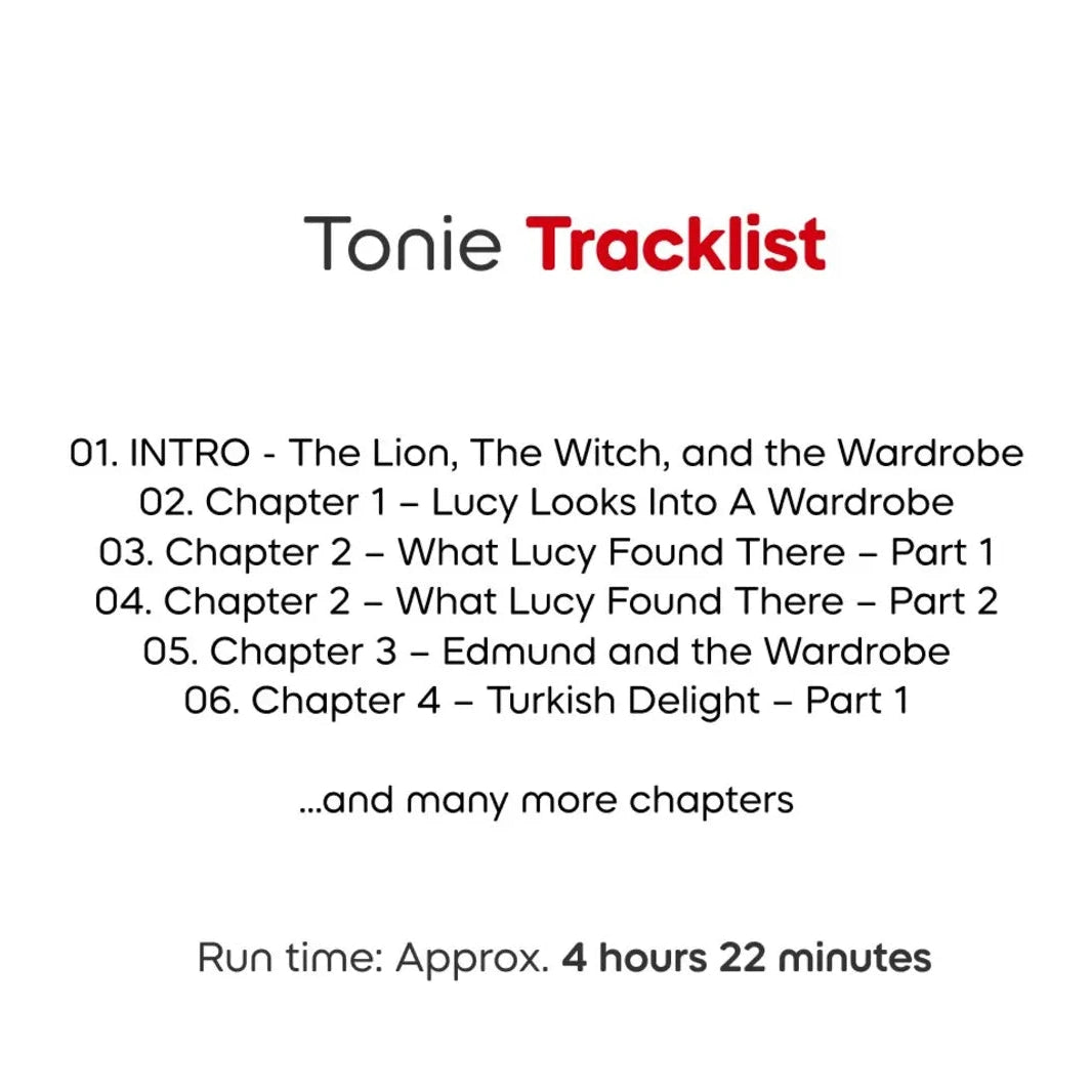 Tonies Figure – The Lion, the Witch and the Wardrobe - The Chronicles of Narnia 4251192176394